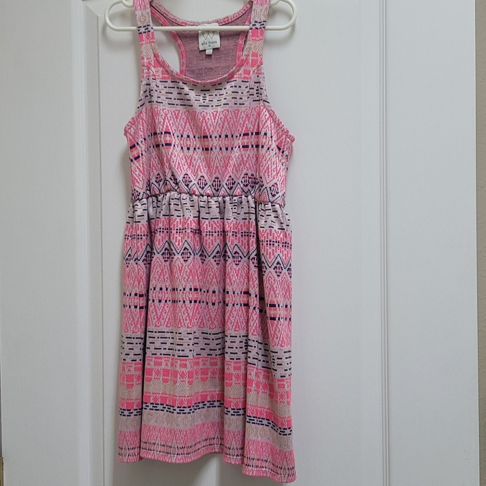 Ella Moss Girls Coral Dress, size 10 NWT